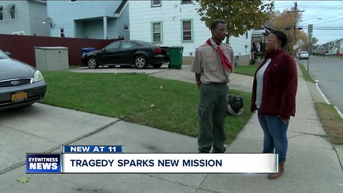 Boy Scout working to fix unsafe streets