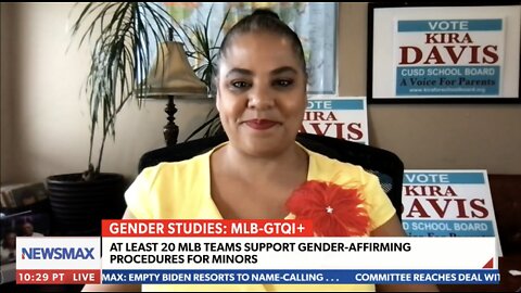 Why Is MLB Supporting "Gender-Affirming" Care For Minors? - Kira Davis on Newsmax