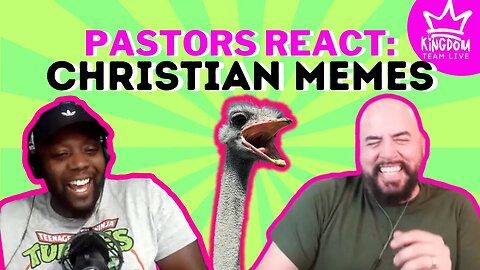 Pastors React Christian MEmES