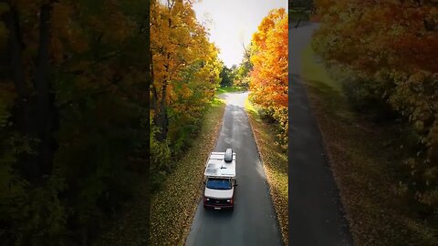 Driving these windy roads 🍂 #shorts #vanlife #campervan #offgridliving #rvlife #overlanding