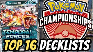 Top 16 Decklists in EUIC 2600+ Players Tournament | Pokemon TCG Tournament Results