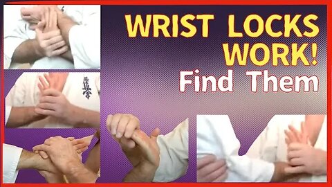 Wrist locks work! And you can find them everywhere. Training with Shihan Cameron Quinn