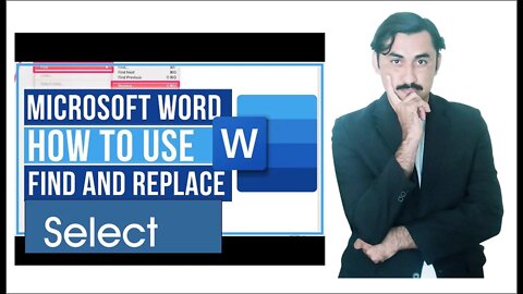 find replace and select | Find & Replace |replace words in word| SadarKhanTV