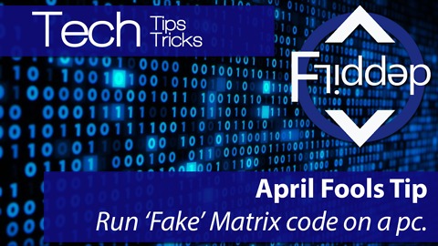 How to get Matrix style Code on your PC to trick friends or family