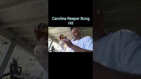 smoking a Carolina reaper #funny #funnyvideo #fail