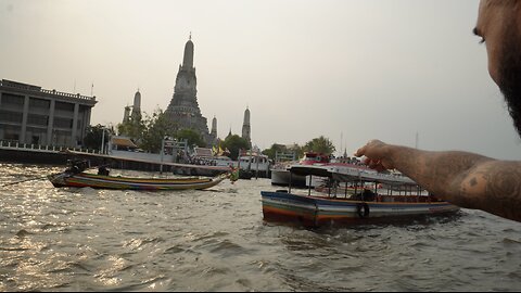 Doing everything over again: Wat Arun private boat to big golden buddha