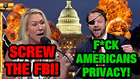 Marjorie Taylor Greene DESTROYED the FBI on the FISA VOTE and their SECRET WARRANTS !
