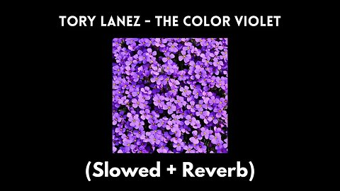 Tory Lanez - The Color Violet (Slowed + Reverb)