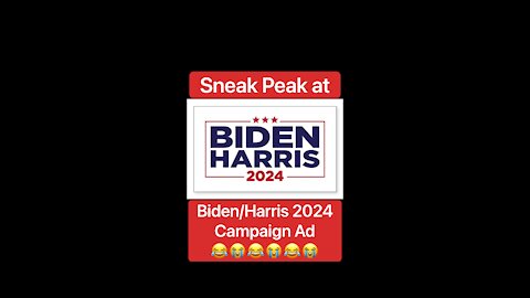 Sneak Peak at a Biden-Harris 2024 Campaign Ad