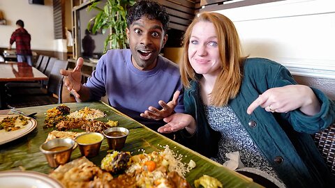 We brought our own Banana Leaf to a restaurant in America