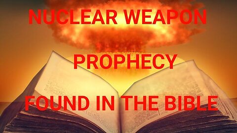 NUCLEAR WEAPON PROPHECY FOUND IN THE BIBLE ZECHARIAH'S DETAILED VISION OF THE WICKED FIRE OFFERINGS