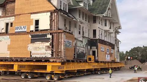 Time Lapse | Belleview Biltmore gets moved