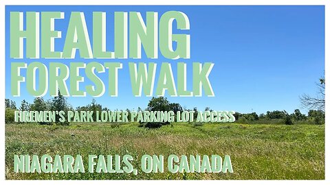 Healing Walk | Laura Secord Legacy Trail | Niagara Falls, ON Canada | Workout | Nature | Healing |4K