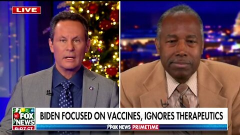 Ben Carson: People Wouldn't Have To Run For COVID Tests If Biden Admin Would Stop Scaring People