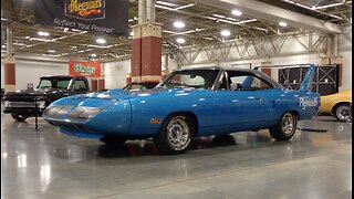 1970 Plymouth Road Runner Superbird in B5 Blue & 440 Engine Sound on My Car Story with Lou Costabile