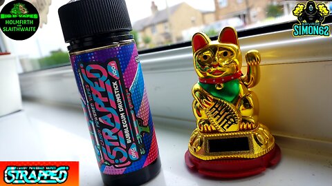 STRAPPED BUBBLEGUM DRUMSTICK E-LIQUID REVIEW 🔞 #strappedeliquid #ukeliquid #vape