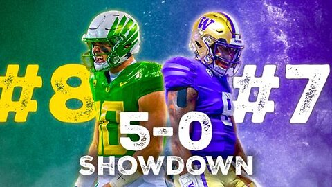 Oregon vs. University of Washington Live Sidecast