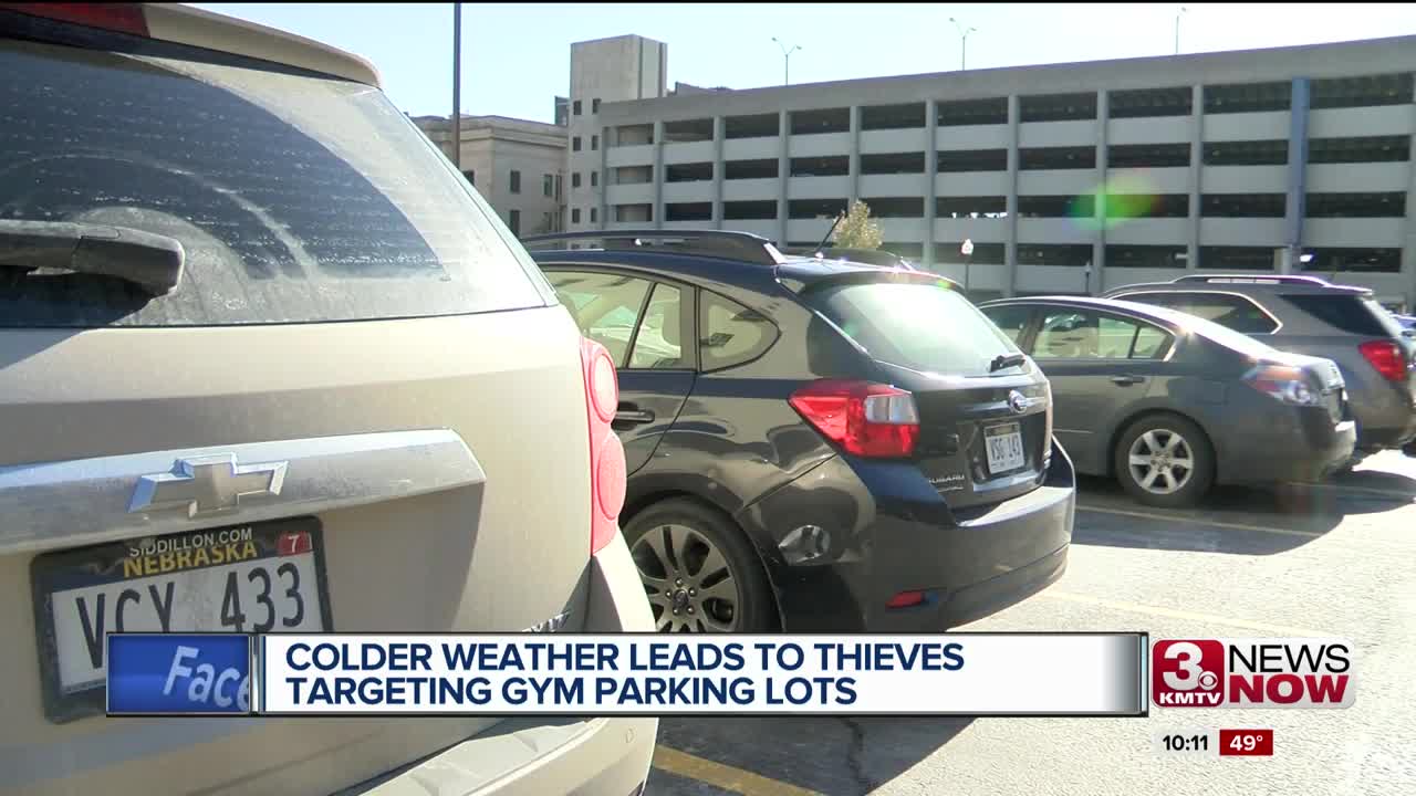 Gym Parking Lot Thefts