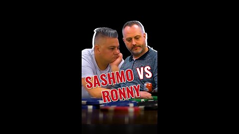 Strategic Poker Plays: Sashmo Takes Down Ronny!