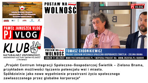 Tomasz Chodnikiewicz – Spółdzielnia Świetlik „Projekt Centrum Integracji Społeczno-Gospodarczej"