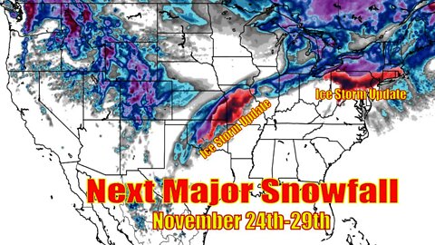 Ice Storm Update & Next Major Snowfall Impacts! - The WeatherMan Plus Weather Channel