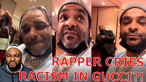 Rapper Jim Jones Accuses Black Gucci Employees of Being Racist Because He Didn't Get Sparkling Water
