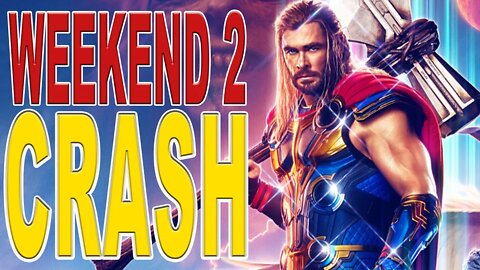Thor Love and Thunder CRASH | 2nd Weekend Box Office TANKS 68%