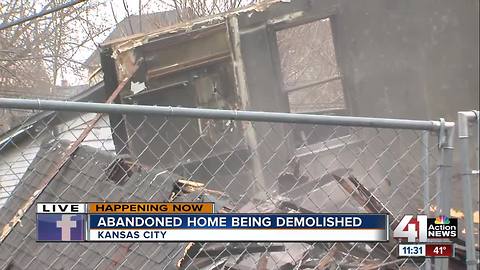 Kansas City continues on goal to demolish 800 dangerous properties