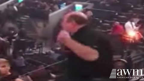 Dad Dancing At Concert Doesn't Realize He's Being Filmed, Instantly Goes Viral