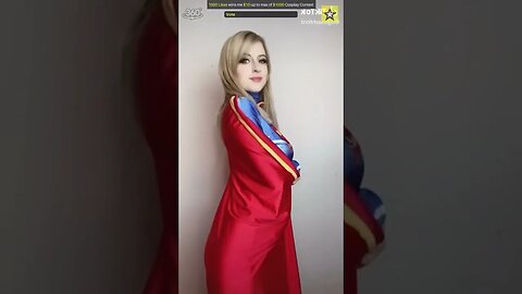 Best Supergirl Cosplay 1000 Likes Contest (DC Comics) 👧💖💙 #shorts