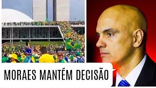 Alexandre Moraes segue firme decisão e mantém 942 investigados preso por atos golpistas