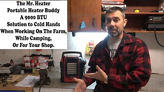 The Mr. Heater.. Heater Buddy! A Tiny Propane Heater For Shops, Camping, Van Life And More.