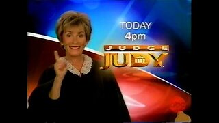 December 1, 2005 - WRTV 'Judge Judy' Promo & 5 PM News Bumper