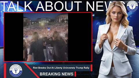 A Riot Broke Out At A Trump Rally At Liberty University Chaos and Pandemonium Ensued!