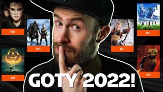 Voting For The Game of the Year 2022 (The Game Awards Nominees)