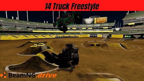 Monster Jam Oakland 2022 | Monster Tour BeamNG.Drive Monster Jam #beamngdrivemonsterjam #monsterjam