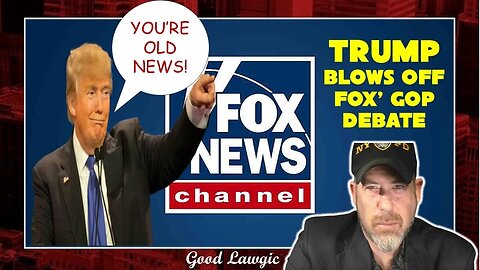 The Following Program: Trump Nixes FOX debate; Tucker- Everything we hear about Ukraine Is "A LIE!"