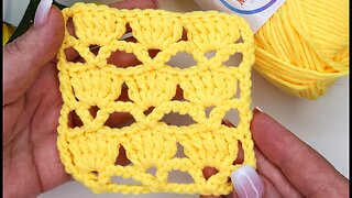 How to crochet column stitch for blanket or jacket very simple
