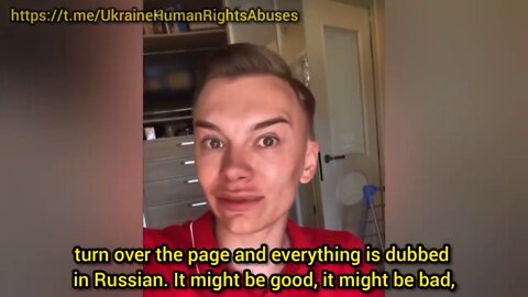 Ukrainian blogger sent to filtration camp for making this video about treatment of Russian-speakers