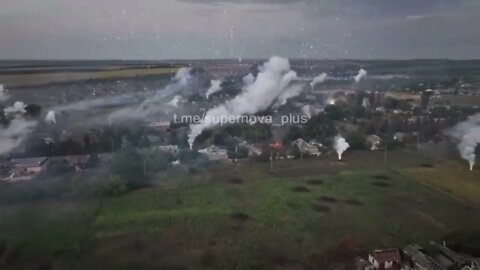 The battlefield near Bakhmut is a terrifying sight