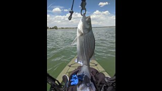 Tornado Sirens Go Off While Kayak Fishing!