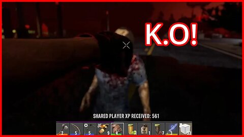 Fist Fighting Zombies Gone Wrong!! - #7DaysToDie