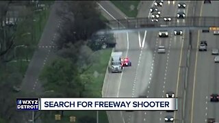 Driver wanted for shooting at semi truck on Southfield Freeway
