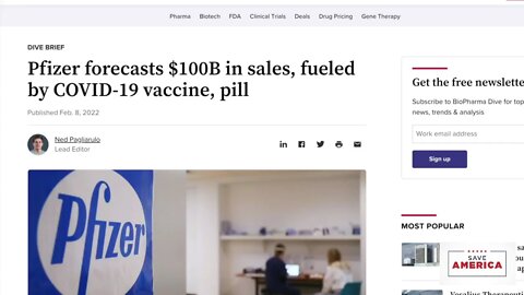 Vaccine profits over your health