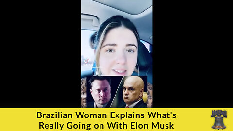 Brazilian Woman Explains What's Really Going on With Elon Musk