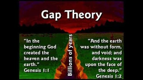 Video 2 - Was There Actually A Gap In Genesis?