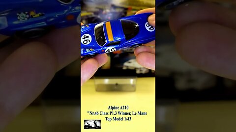 Alpine A210 "Nr.46 Class P1.3 Winner, Le Mans" - Top Model 1/43