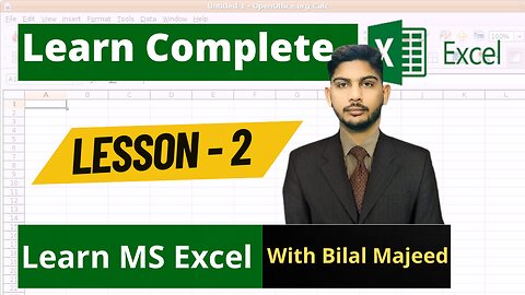 Microsoft Excel Course #class 2 Learn MS Excel Complete Practical #excel #microsoft #exceltips