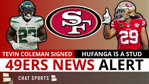 49ers Sign RB Tevin Coleman + Talanoa Hufanga Has Been INCREDIBLE | 49ers News & Rumors