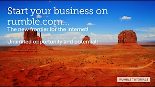 Start your business on rumble.com